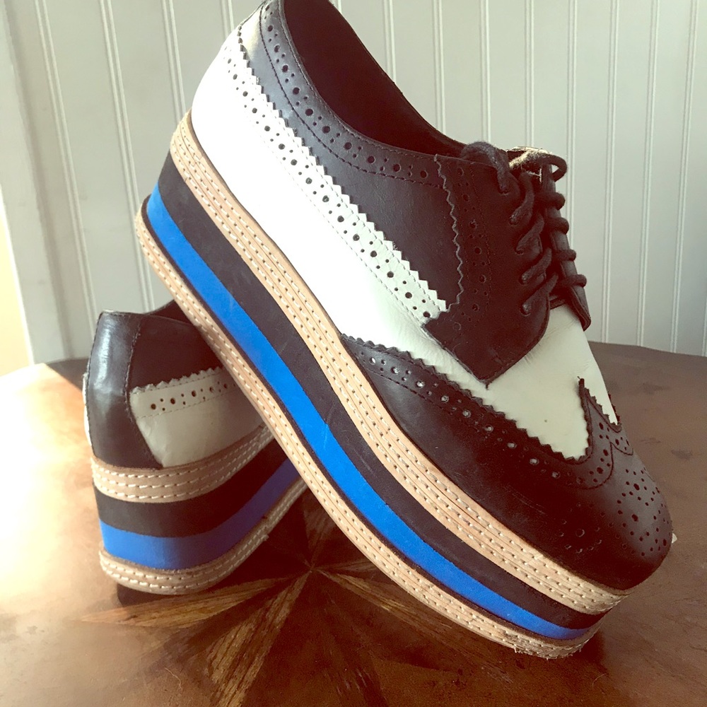 Platform oxfords